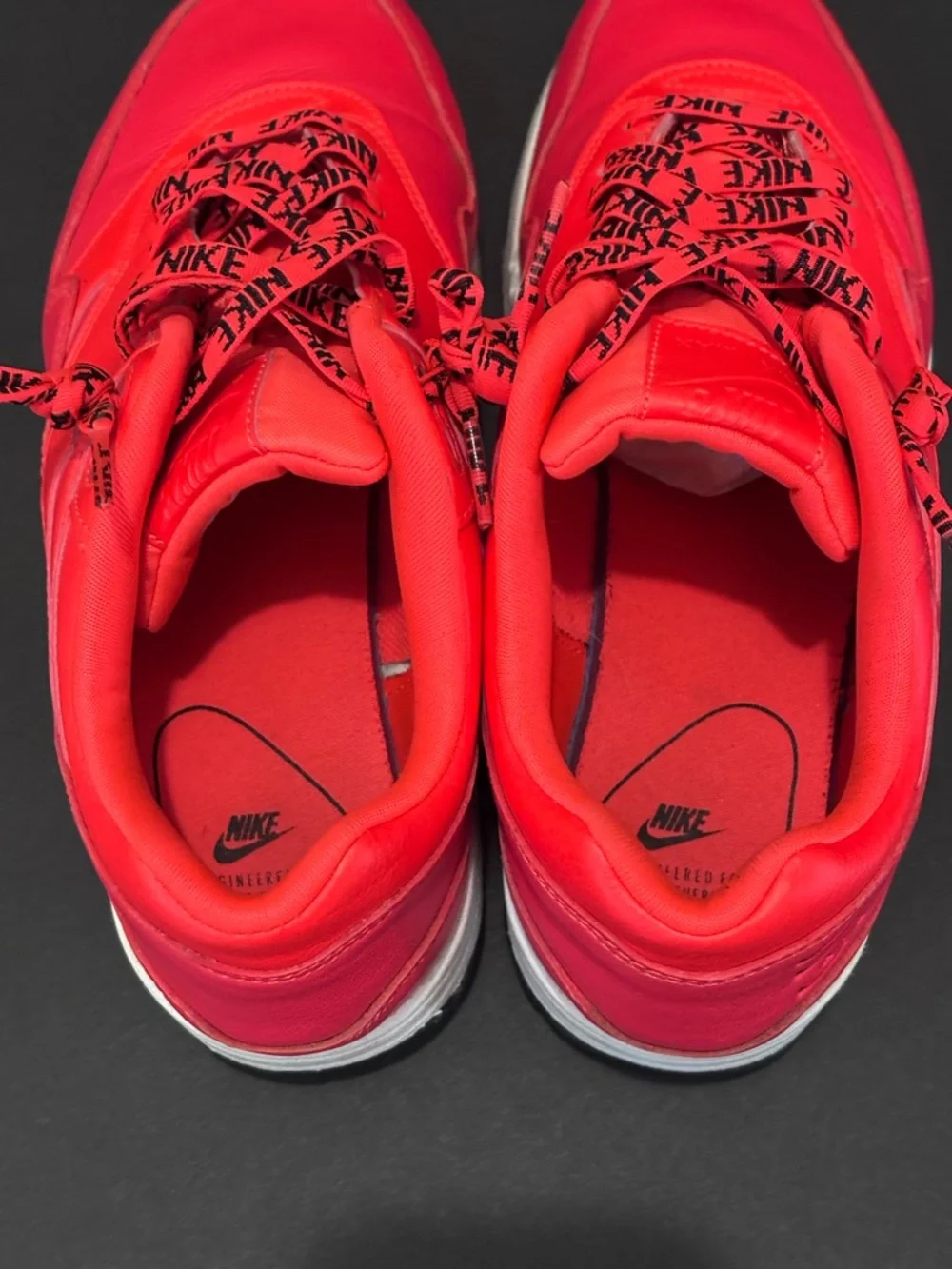 Nike Women’s Air Max 1 SE 8.5 W / 7 M - Bright Crimson - Picture 5 of 14